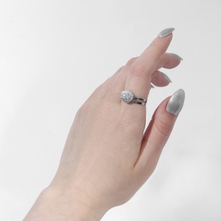 Youth ring "Ball", dimensionless, mixing color-2