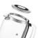 Electric ketter KitFort KT-6193, glass, 1.7 l, 2200 watts, metallic