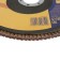 Circle of petal end tundra, 150 x 22 mm, p80