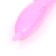 A toy for cats with cat mint "dolphin", 17 cm, pink