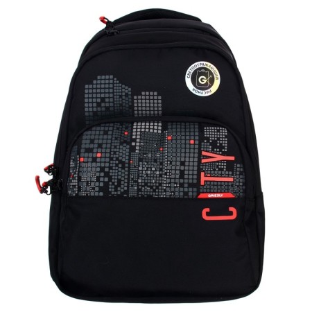 Youth backpack, 45 x 32 x 23 cm, Grizzly 130, ergonomic back, RU-130-41/1-14