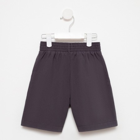 Set for a boy (shirt, shorts) minku: Cotton Collection color gray, height 134-14