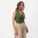 Women's vest MIST LINEN, p. 44, green