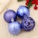 Set of balls plastic D-6 cm, 12 pcs "Silva"