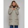 Coat insulated winter female, size 46, color light green