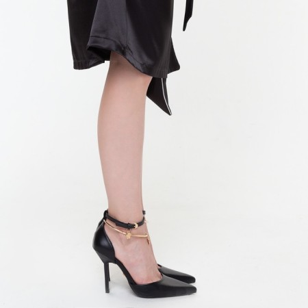 Women's shoes, black color, size 37-3
