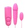 Vibro -tier with a remote control, 14x3.5 cm, pink