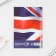 Notebook for recording foreign words “flag”, A6 format, 20 sheets, soft cover.