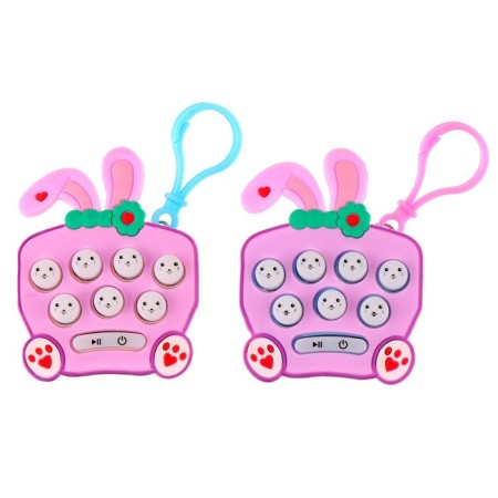 Developing toy "bunny", sound with light effects-5