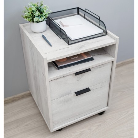 Office cabin "Flex 28", 450 × 450 × 620 mm, color of oak shavinigan-3