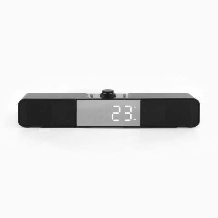 Electronic desktop watches, column, white indication, 6.5 x 38 x 6 cm-5