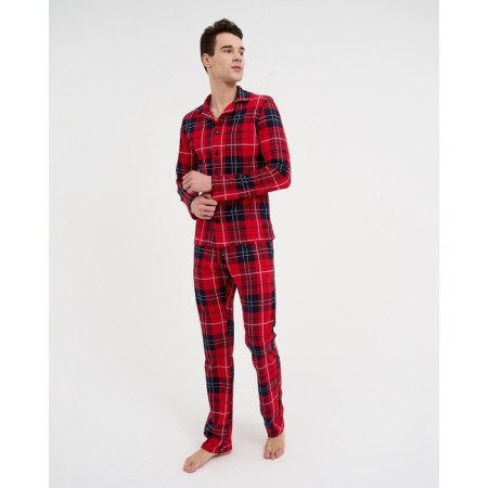 New Year. Pajama men's kaftan "Cristmas" size 54-4