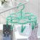 Sushilka for linen suspension shares, 23 × 23 cm, 8 clothespins, color mix