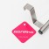 Holder for towels on the door "Classic", 23.5 × 7 × 8 cm, color chromium