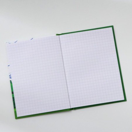 Notepad in solid cover A6, 40 liters "from February 23"-1