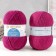 Angora warm yarn 40% wool, 60% acrylic 480m/100g (40 cyclamen)