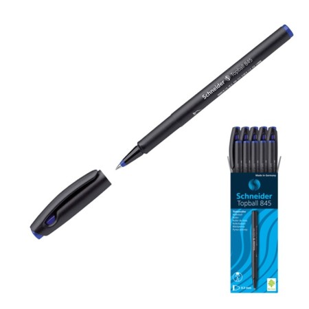 Schneider-Roller "Topball 845", blue ink, node 0.5mm, disposable