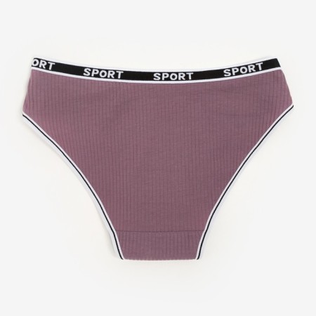 Women's panties, dark purple color, size 46-48-2