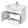 Tumbling under the Aquaton sink Beverly 65 white 1a235301bv010