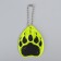 The reflective element "Bear trace", bilateral, 4.9 × 6.1 cm, color mix
