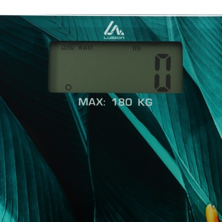 Floor Libra Luazon LVE-014 "Tropics", electronic, up to 180 kg, 2xaa (not included)-4