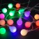 Garland “thread” 3 m with nozzles “balls”, ip20, transparent thread, 20 LED, glow of multi, AAH3