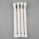 Metal zipper, No. 5, non -proceeding, automatic lock, 18 cm, white/antique color