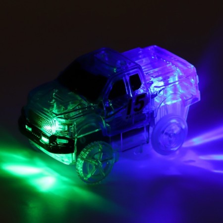 The Flash Track Auto Track, with 2 cars, 1006 cm, works from batteries-8