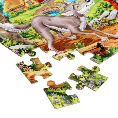 Puzzle "Red hat", 60 elements-2