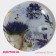 Plate Glass Done round of the Lavender Dailers, D = 20 cm