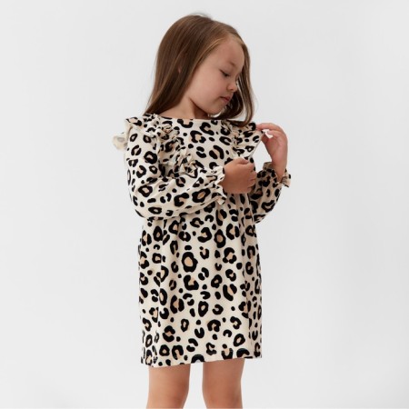 Платье детское с рюшами KAFTAN "Trendy" р.30 (98-104)-2
