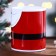 Ceramic mug "Santa", 320 ml, white color