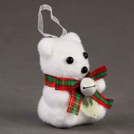 A toy of foam "Bear" with a bell, 8 cm-1
