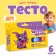 Stoet dough, in a box of 6 colors, 25 g, with sparkles