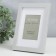 Photo frame MDF "Ellis" 10x15 cm, with a pass, silver