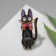 Icon "cat" intellectual, color in gold