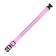 Collar with backlight double strip size m, Osh 40-48 x 2.5 cm 3 glow mode pink