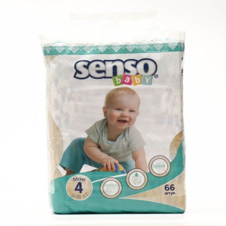 Distributes "Senso Baby" Maxi (7-18 kg), 66 pcs