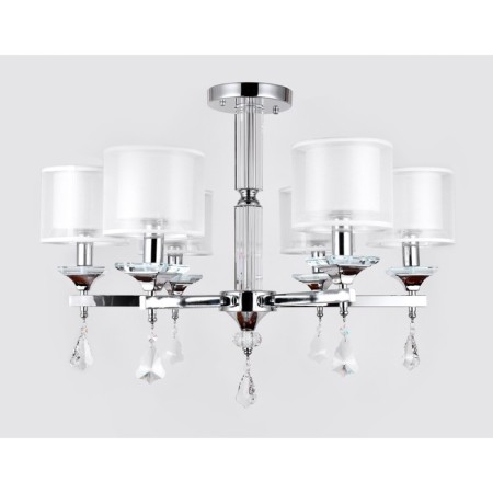 Crystal chandelier with Ambrella Light, Traditional, TR4533, 6HE14, Color Chrome-2