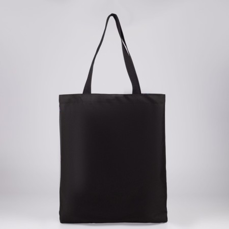 Bag-shop hysterical without lightning, without lining, black color-4