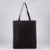 Bag-shop hysterical without lightning, without lining, black color