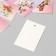 Cardboard "Flowers 12" set 10 pcs (5 types) 4x6 cm