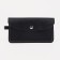 Key on the button, length 13.5 cm, ring, black color