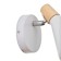 Bra 1861/1wt E27 40W white 12.5x15x18 cm