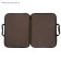Folder for drawings and drawings A3, 470 x 350 x 20 mm, handles, textile, calligrata standard, brown, density 600d