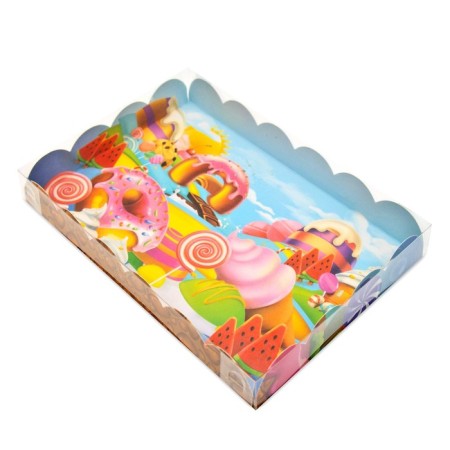 Box for cookies, "sweet valley", 22 x 15 x 3 cm