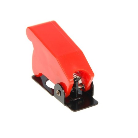 Protective cover for the Rexant SAC-01 toggle switches, such as KN and ASW, red-1