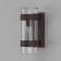 Sadovo-park lamp Elektrostandard, Falcon, 131x100x240 mm, E27, brown color