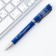 Metal handle in a tube "The most dear teacher", Blue pasta, 1.0 mm