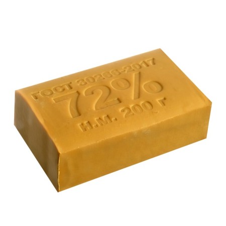 Commerce soap 72% without packaging, 200 grams